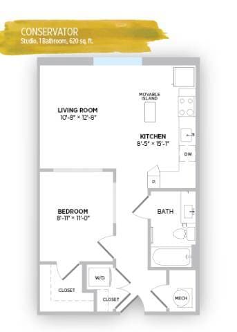 Floorplan - Gallerie Apartments
