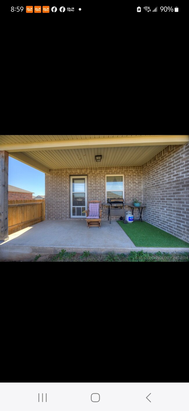 Back porch - 8313 E 162nd St S