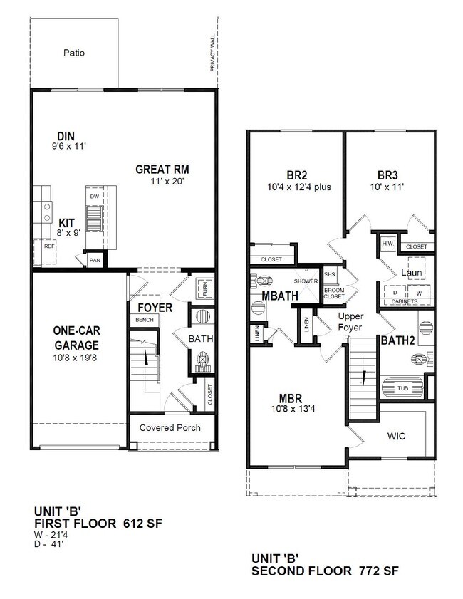 Floorplan - Hathaway Meadows Apartments