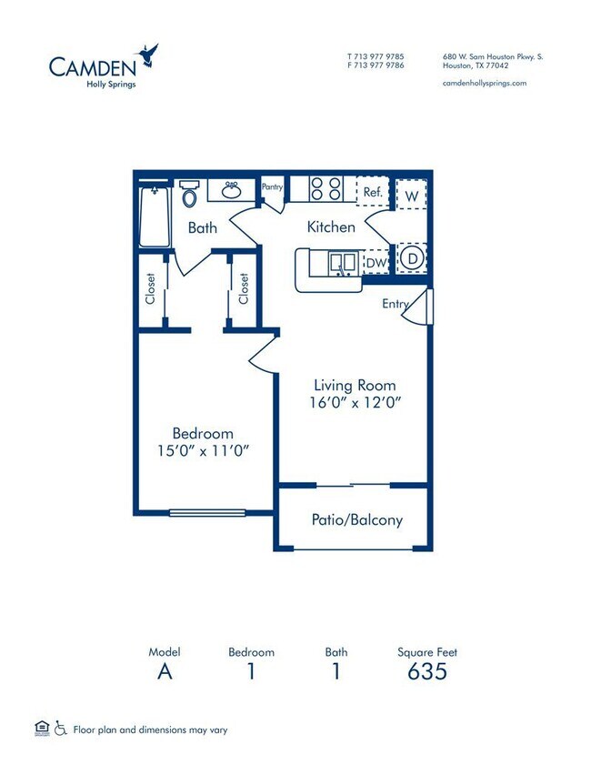 Floorplan - Camden Holly Springs