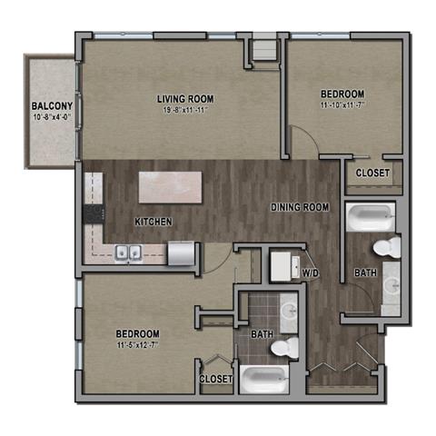 Floorplan - One Southdale Place
