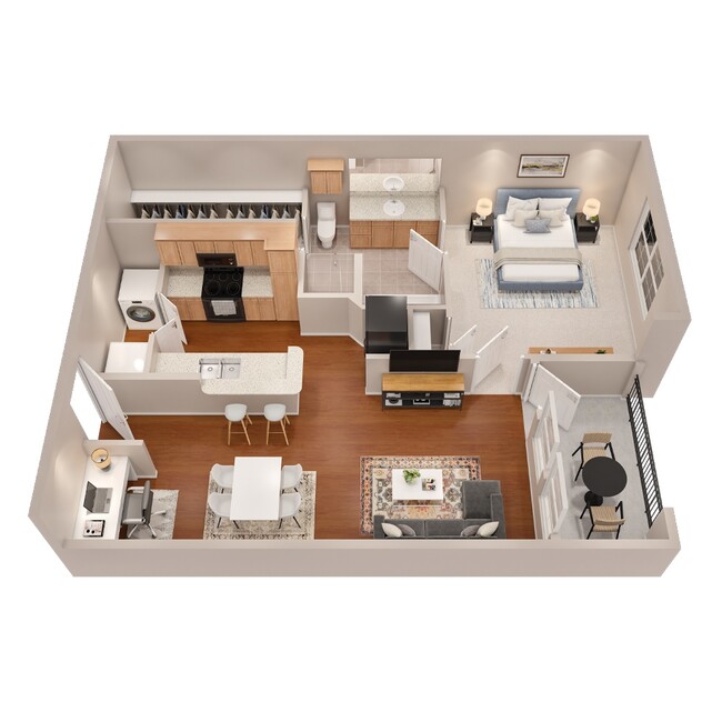 Floorplan - The Grand Parkway Senior Apartments