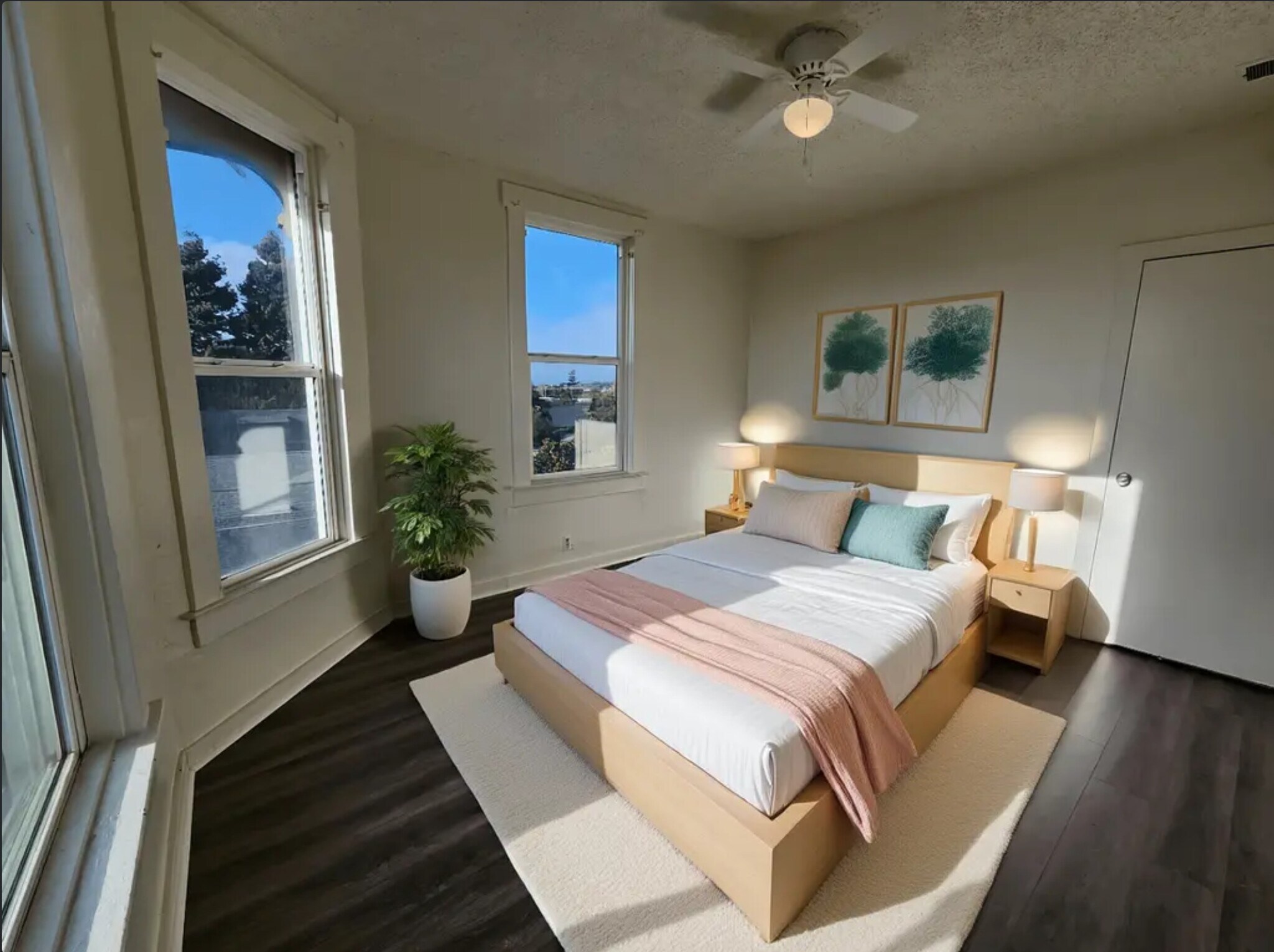 Bedroom 2 (virtual stage) - 544 Grant St