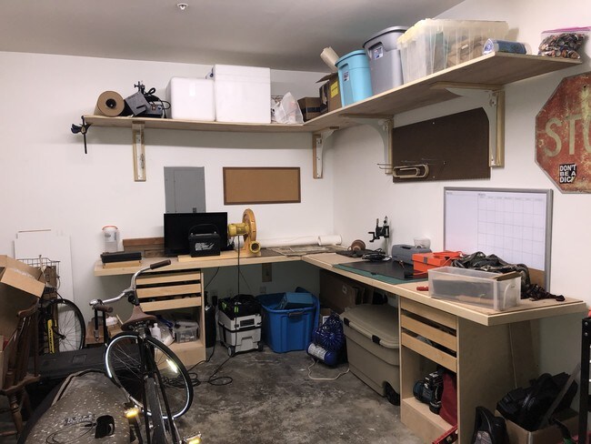 Garage Workspace - 4512 Great Oak Dr