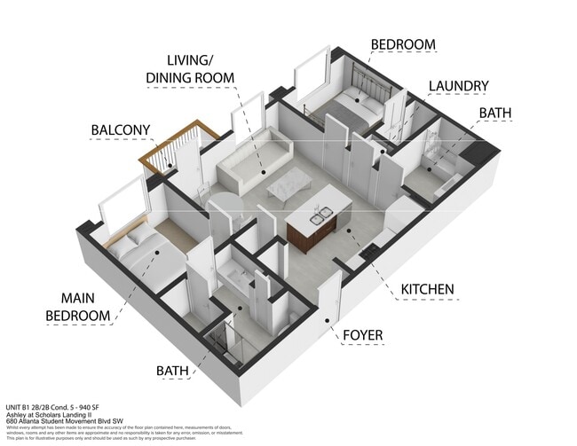 Floorplan - Ashley Scholars Landing I