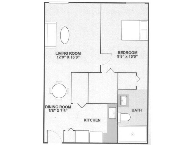 Floorplan - Ridgewood Towers