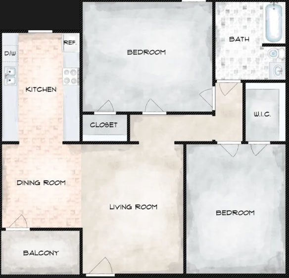 Floorplan - Twin Oaks