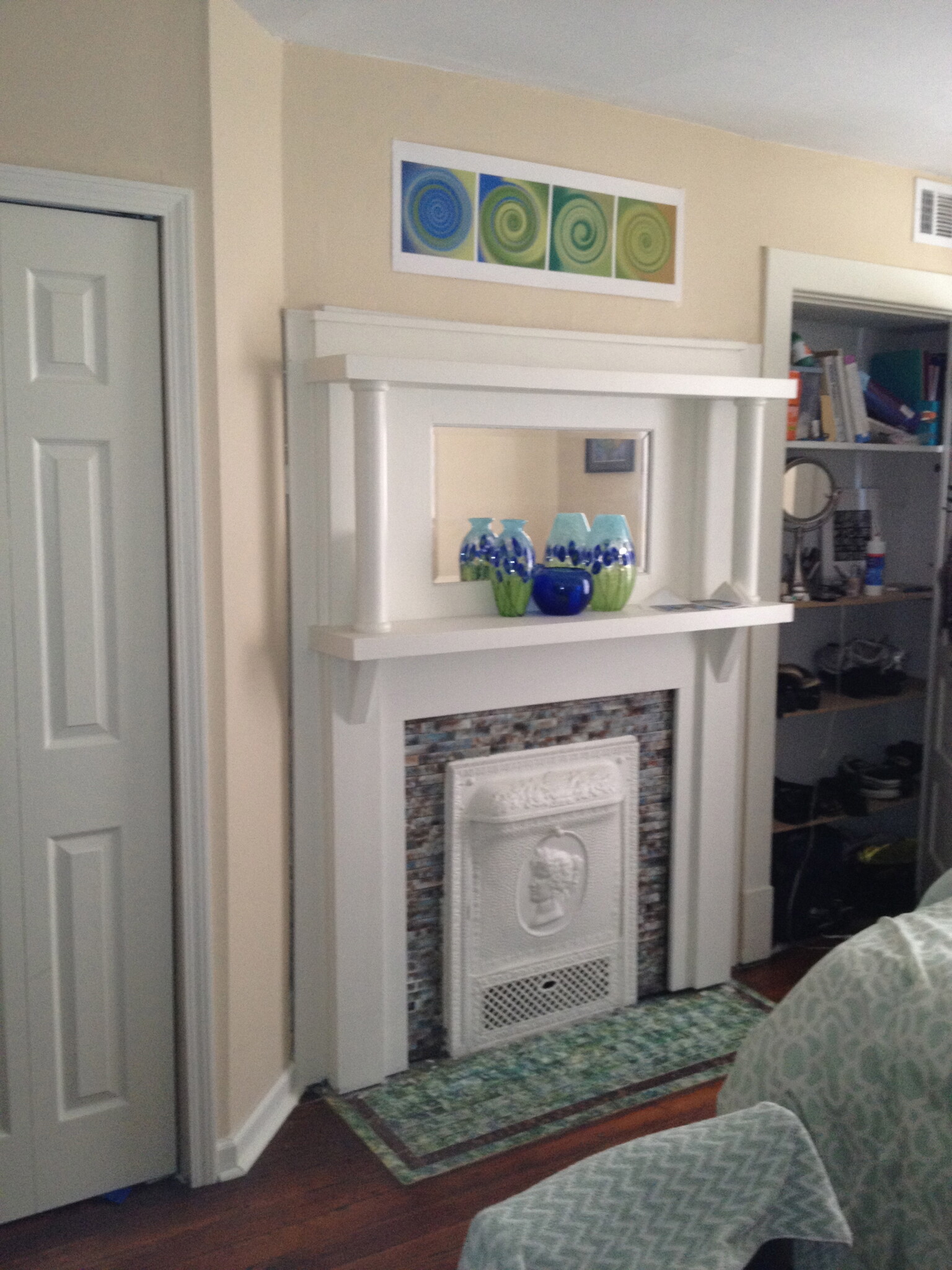 Bedroom 2 with Decorative Fireplace - 2363 S 18th St