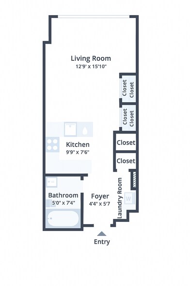 Layout - 540 Brickell Key Dr