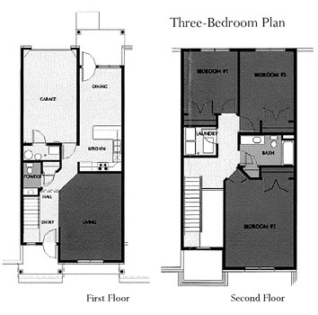 Floorplan - Legacy Townhomes