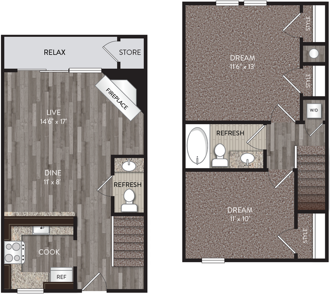 Floorplan - The Baxter at Westwood