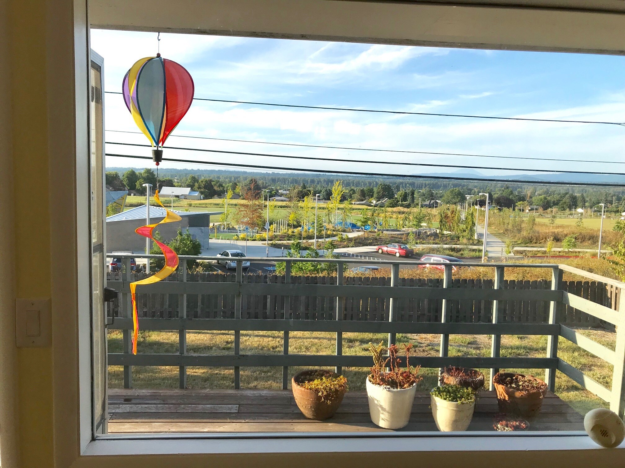 Backyard view - 12815 NE Fremont St