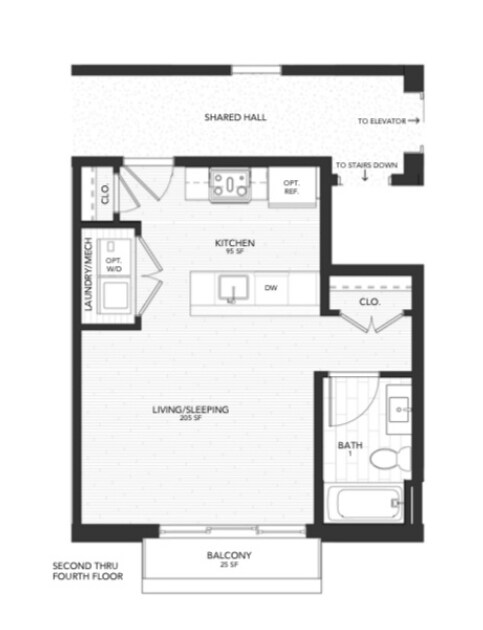 Floor Plan - 1148 N 2nd St