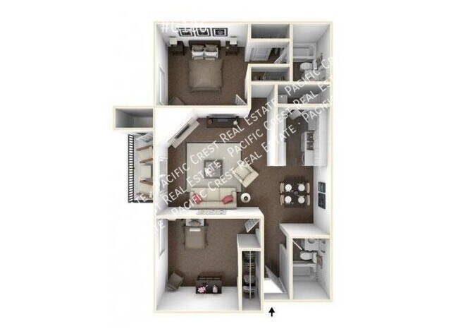Building Photo - Spacious Two Bedroom /Two Bath!