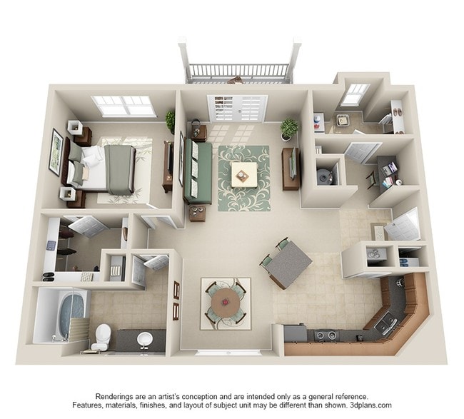 The Habersham - Ansley at Town Center Apartments