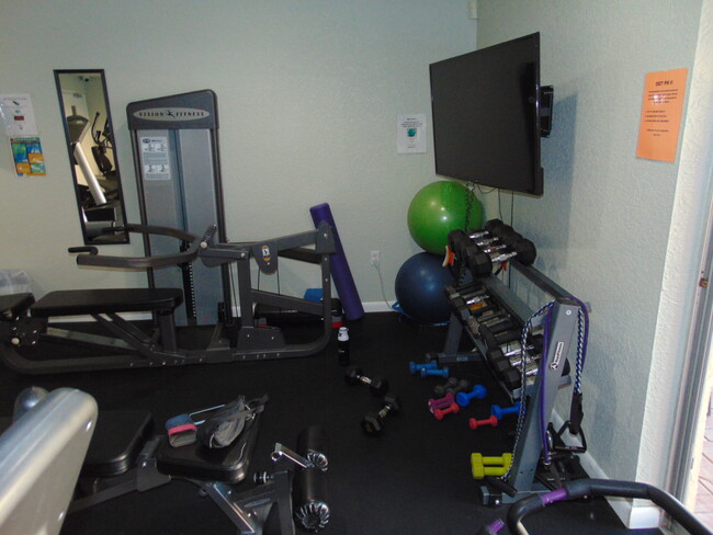 GYM FREE WEIGHTS - 1045 Country Club Dr