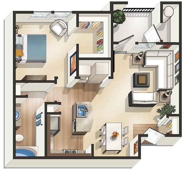 Floorplan - The James on South First
