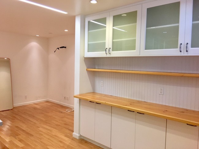 Kitchen wooden countertops and storage - 12116 Ohio Ave