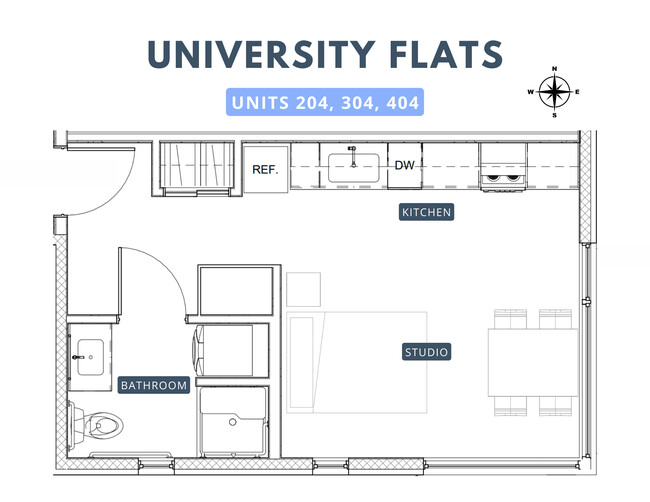 Floorplan - University Flats