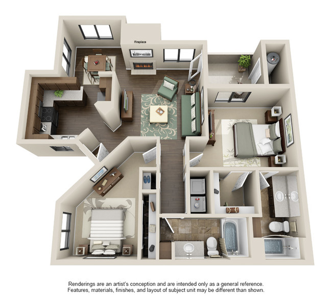 Floorplan - Sonoran Apartment Homes