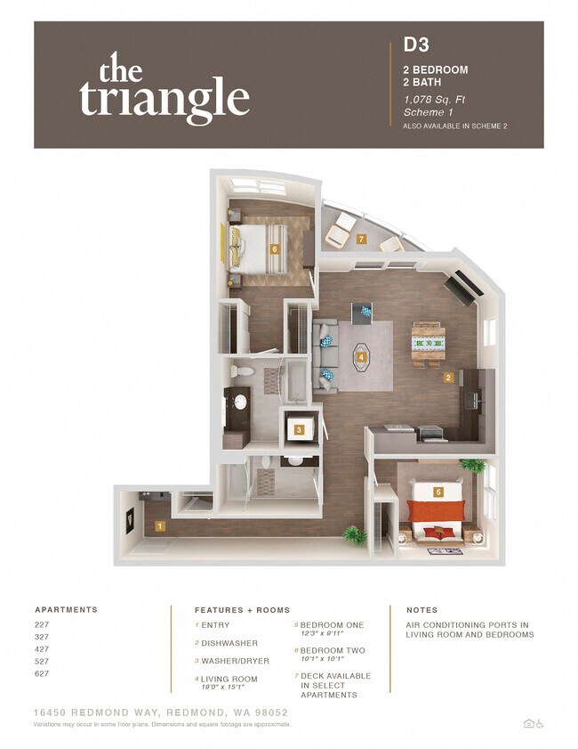 Floorplan - The Triangle
