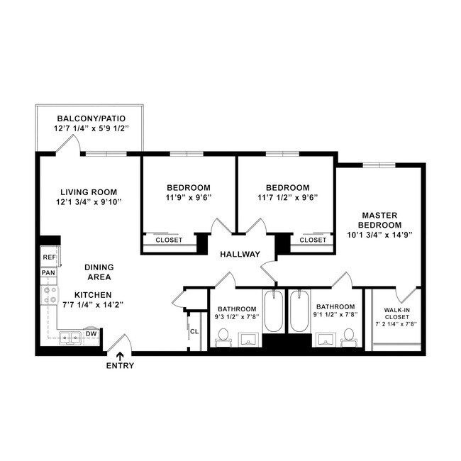 Floorplan - Santa Rosa Avenue