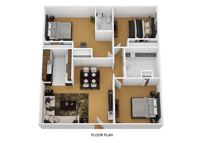 Floorplan - Sherwood Forest Apartment Homes