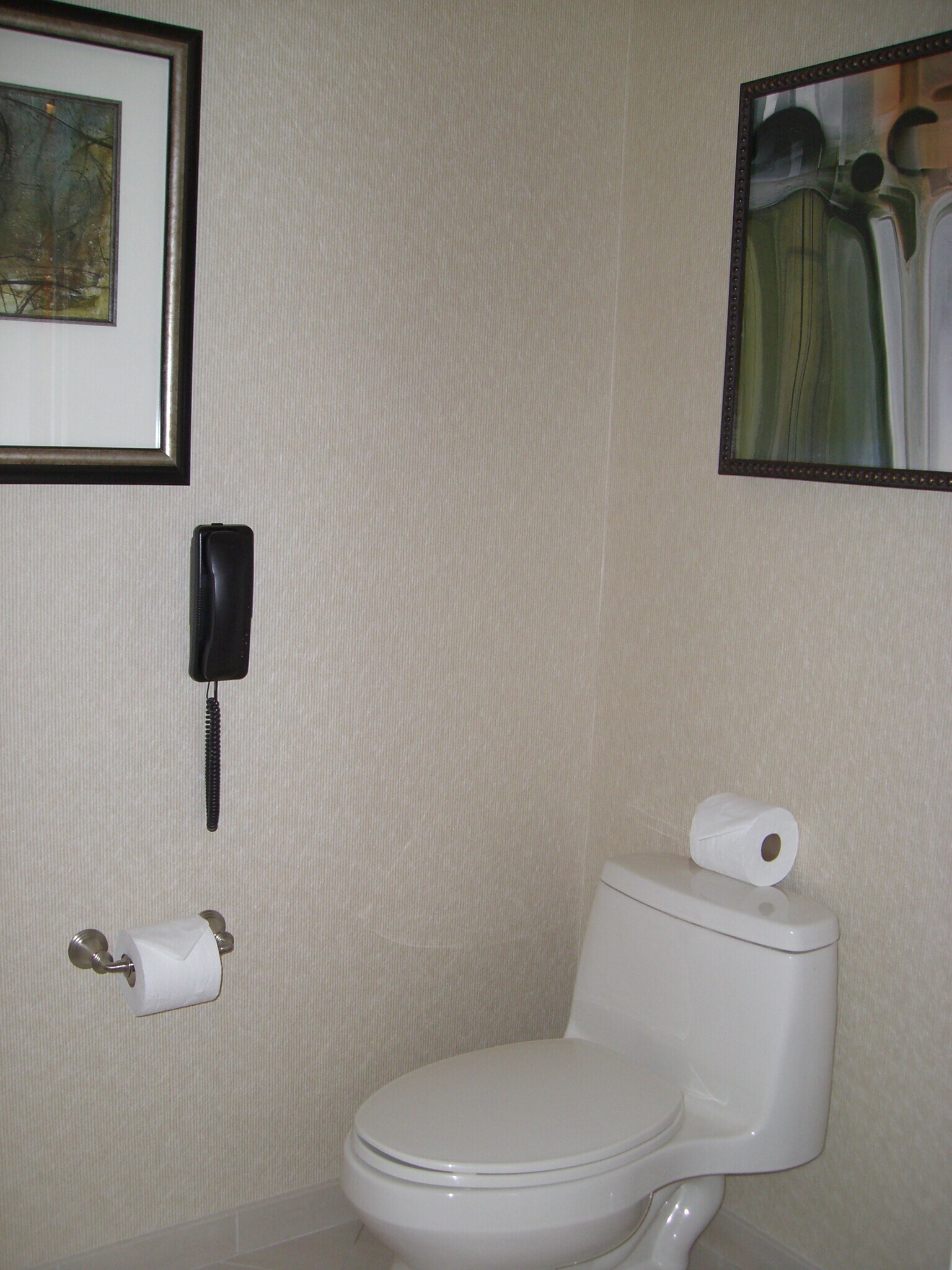 Toilet w/Phone lol... - 145 Harmon E Ave