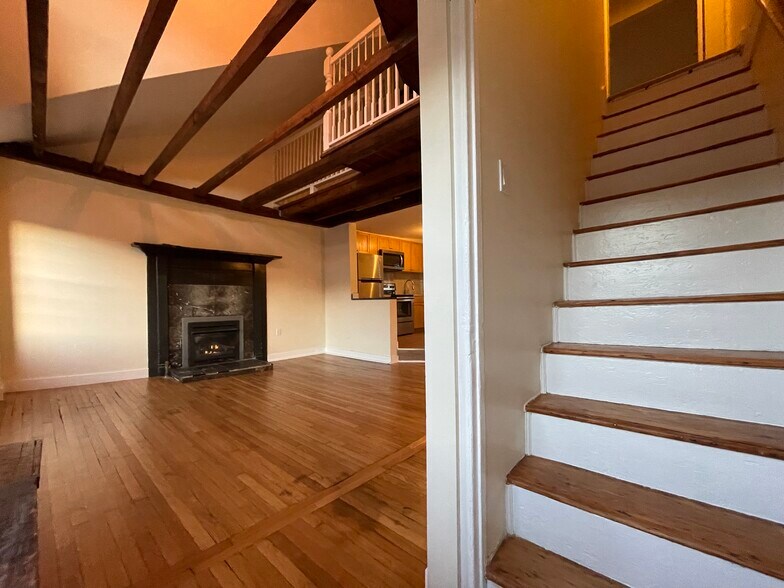Stairs to 2nd floor - 3 Boswell Ave