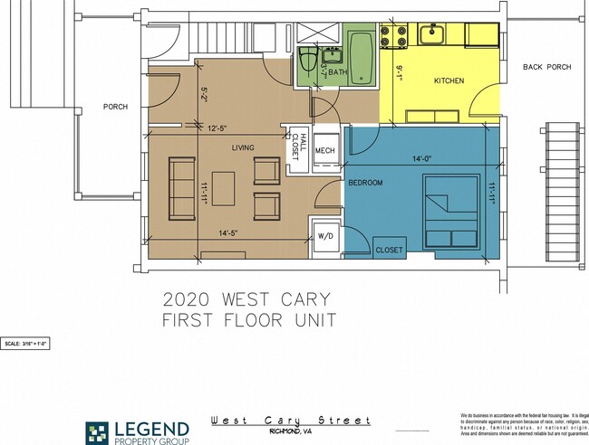 Floorplan - The Row at Cary Place