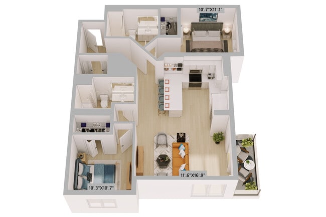 Floorplan - The Spruce