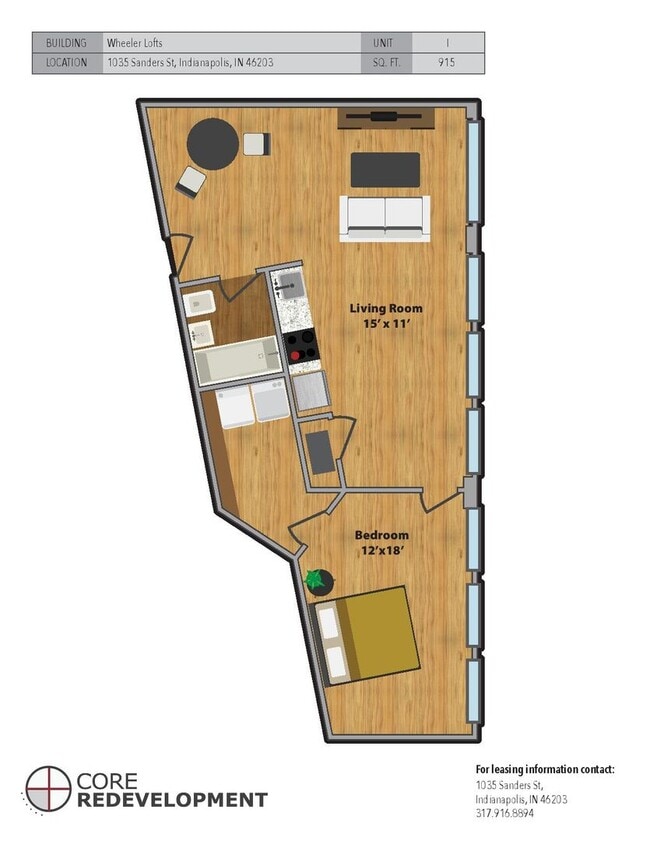 Interior Photo - Wheeler Lofts