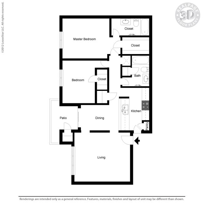 Floorplan - Windbury Apartments
