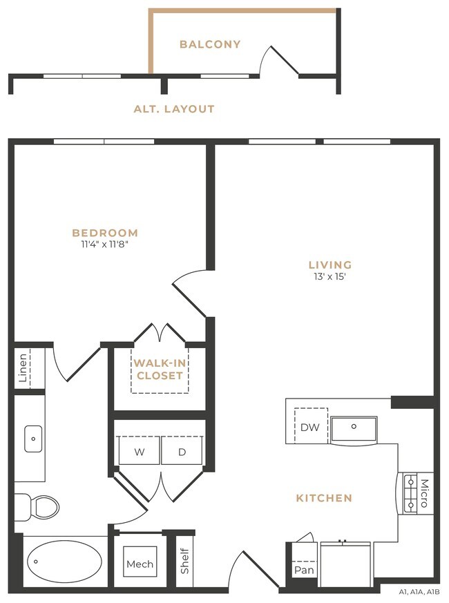 Floorplan - Live at Memorial