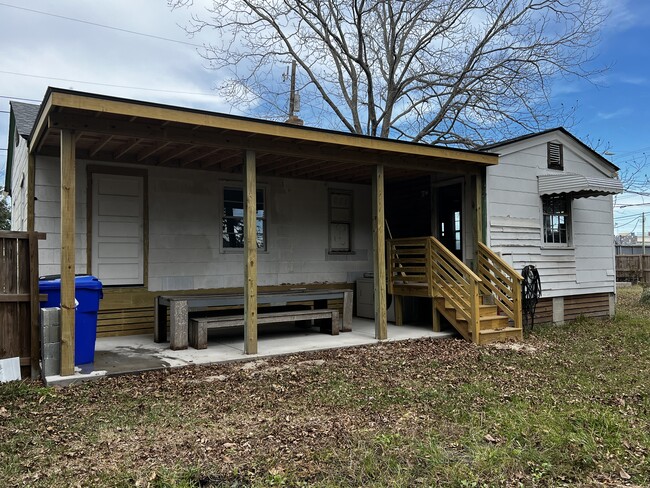 Back patio/porch - 1903 Hampton Ave