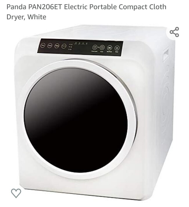 New dryer (in unit) - 137 E 755 S