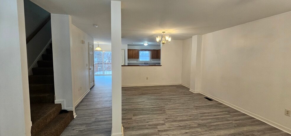 view from living room to kitchen - 7 Lotus Dr