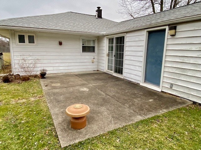 Back patio - 64 N Beverly Ave