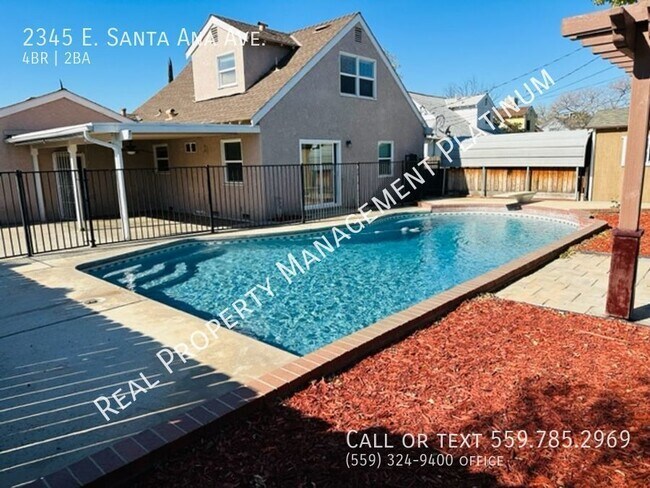 Building Photo - $2,600 Fresno & Shaw, 4 Bedroom + Private ...