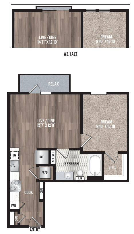 Floorplan - Victor Prosper