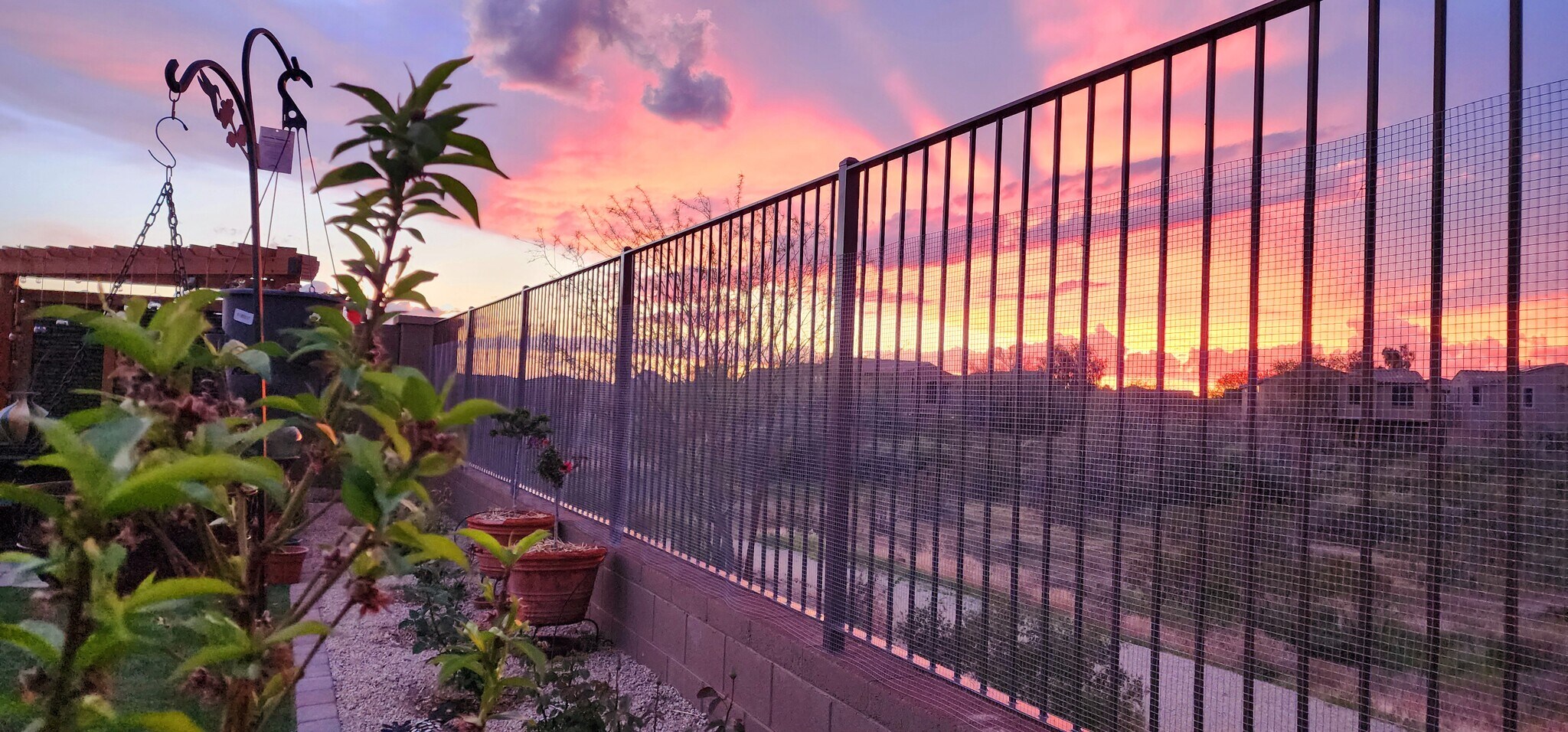Backyard Bathed in Sunset - 2192 W Sierra Sunset Trl