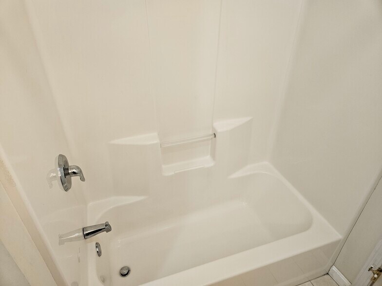 Third floor master bathroom shower/tub combination available in two bathrooms - 27 Route 103