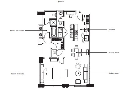 1BR/1.5BA - Gallery Condominiums