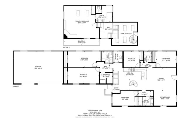 Building Photo - BIG House! Spacious bedrooms! Garage and Driveway Parking!