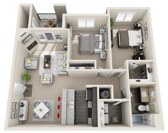 Building Photo - Beautiful 2 bedroom, super cute floorplan,...