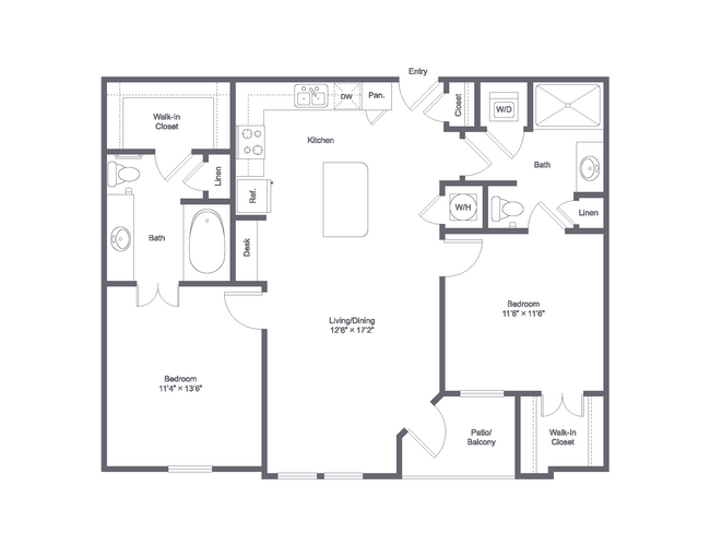 Floorplan - Park Central at Flower Mound