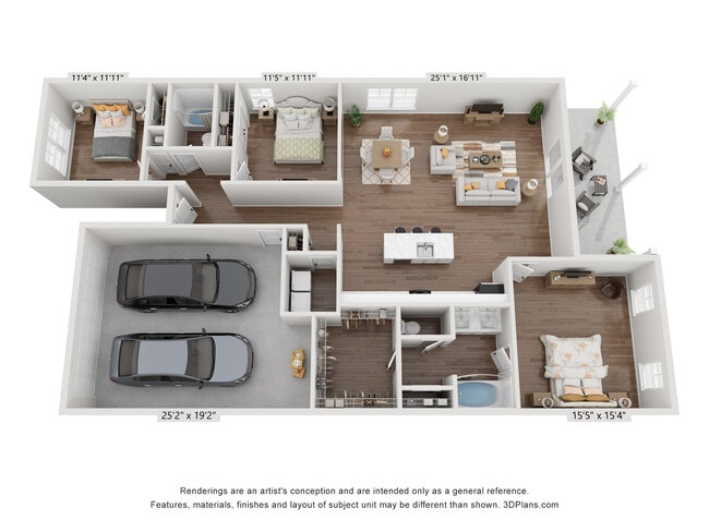 Pointe Villas_3x2_3DF - Pointe Villas Brunswick