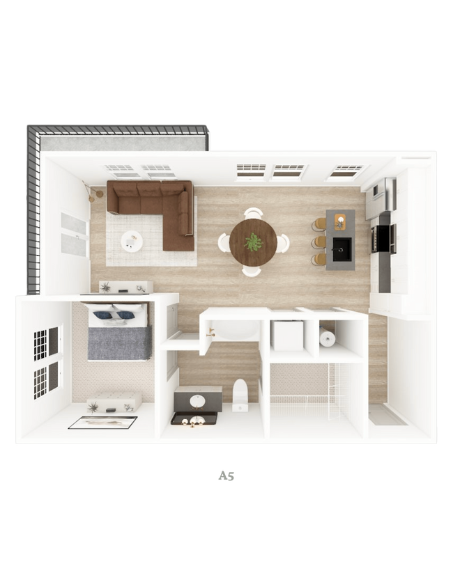 Floorplan - District on the Etowah Apartments