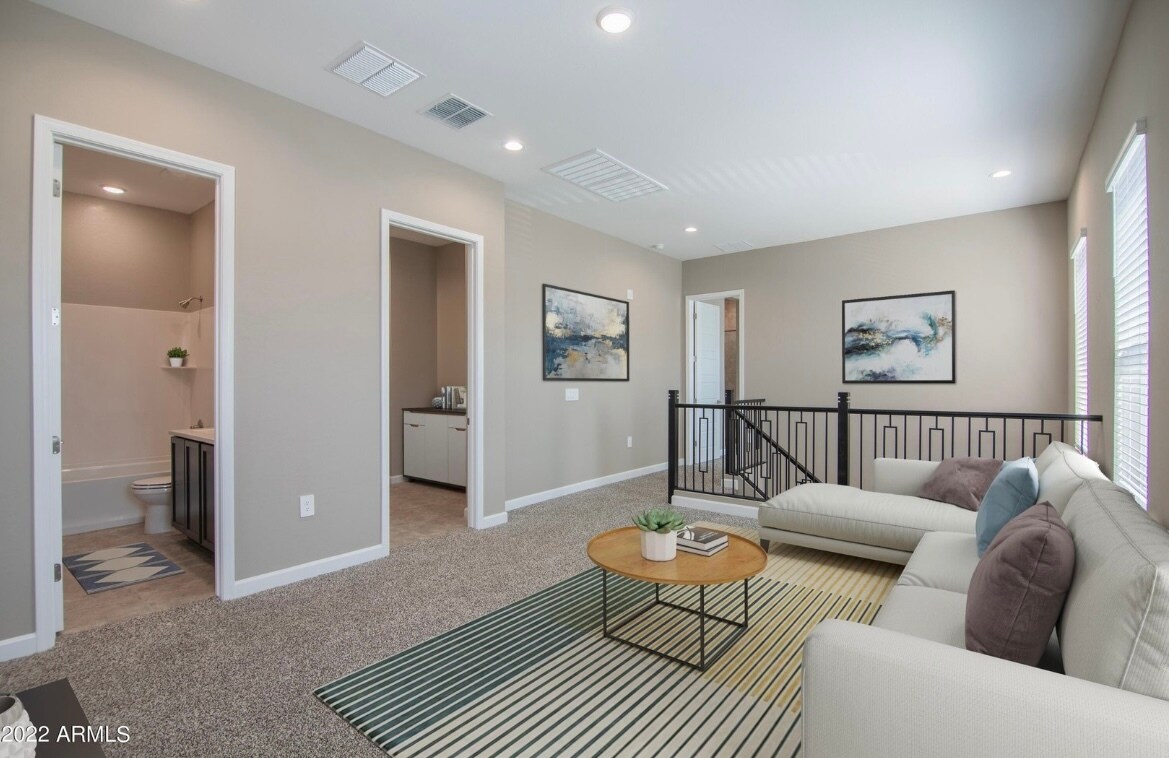 Upstairs Living Room - 4882 E Helena Dr