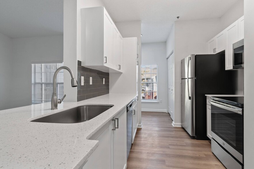 Freshly renovated finishes including quartz countertops - Windsor Vinings